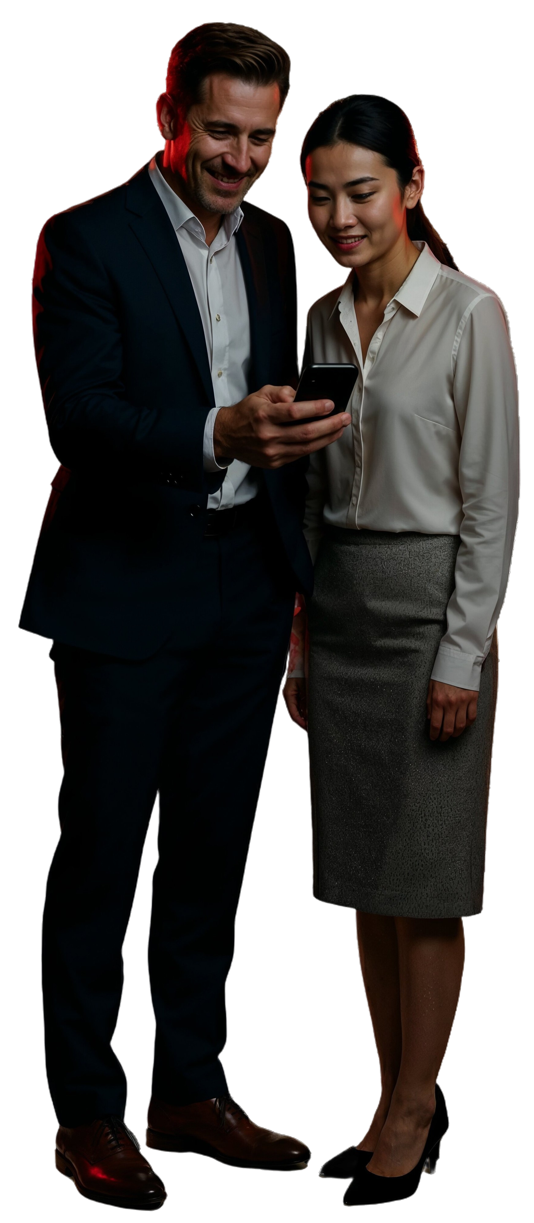 Rapaz usando celular